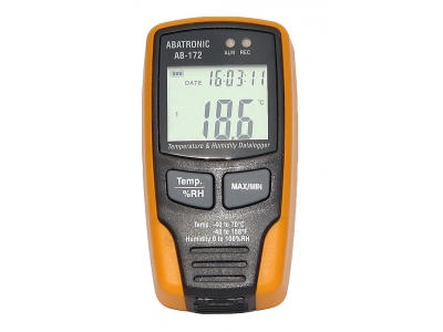 Rejestrator temp.i wilgotno�ci  AB-172